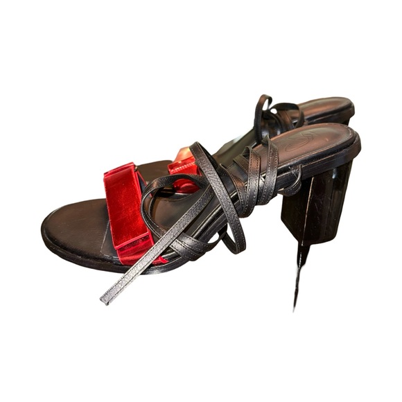 Zero Maria Cornejo Iza heel black/red - Picture 4 of 6